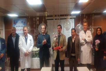 مراسم میلاد با سعادت حضرت فاطمه زهرا (س) و تقدیر از پرستاران نمونه بیمارستان توانبخشی رفیده